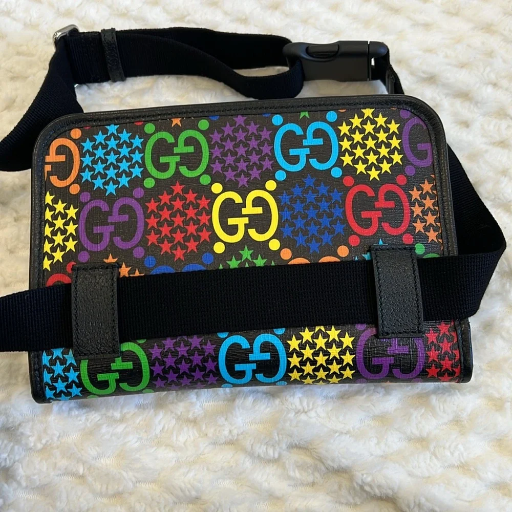Gucci Psychedelic Belt Bag-598113-Authentic-NWT